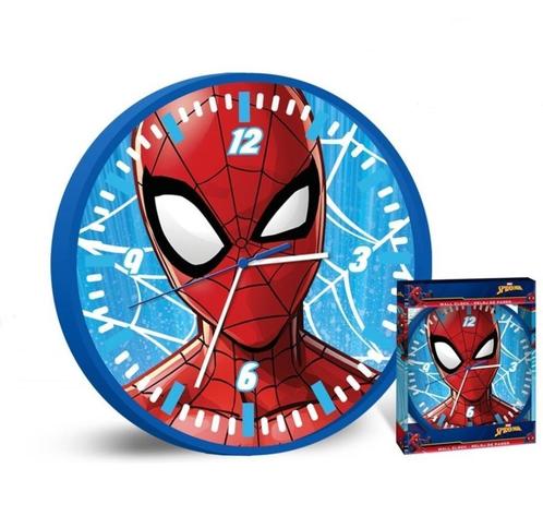 Spiderman Wandklok - Marvel, Enfants & Bébés, Chambre d'enfant | Aménagement & Décoration, Neuf, Pendule ou Horloge, Enlèvement ou Envoi