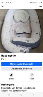 Babynestje domoo, Kinderen en Baby's, Dekens, Slaapzakjes en Inbakerproducten, Overige typen, Zo goed als nieuw, Ophalen, 85 tot 100 cm