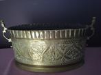 Grote ovale koperen jardiniere, Ophalen of Verzenden