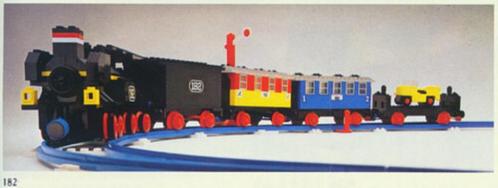 LEGO Train 4.5v 182 Train set with signal, Enfants & Bébés, Jouets | Duplo & Lego, Comme neuf, Lego, Ensemble complet, Enlèvement ou Envoi