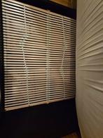 Cadre de lit Malm 160 x 200cm brun/noir + 2 sommiers Ikea, Maison & Meubles, Enlèvement, Noir