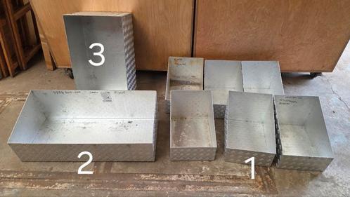 Aluminium gelaste bakken, Huis en Inrichting, Woonaccessoires | Kisten, Zo goed als nieuw, Ophalen