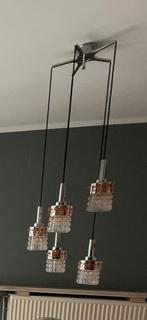 Vintage 5-Light Hanging Pendant Lamp, Ophalen, Gebruikt