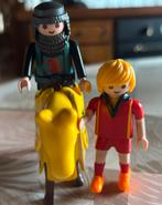Playmobil ridder+paard,voetballer., Ophalen of Verzenden, Gebruikt, Los Playmobil