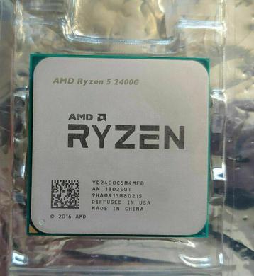 Amd ryzen 5 2400g beschikbaar voor biedingen