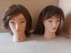 2 têtes de mannequin femme, Hobby & Loisirs créatifs, Enlèvement, Utilisé, Mannequin