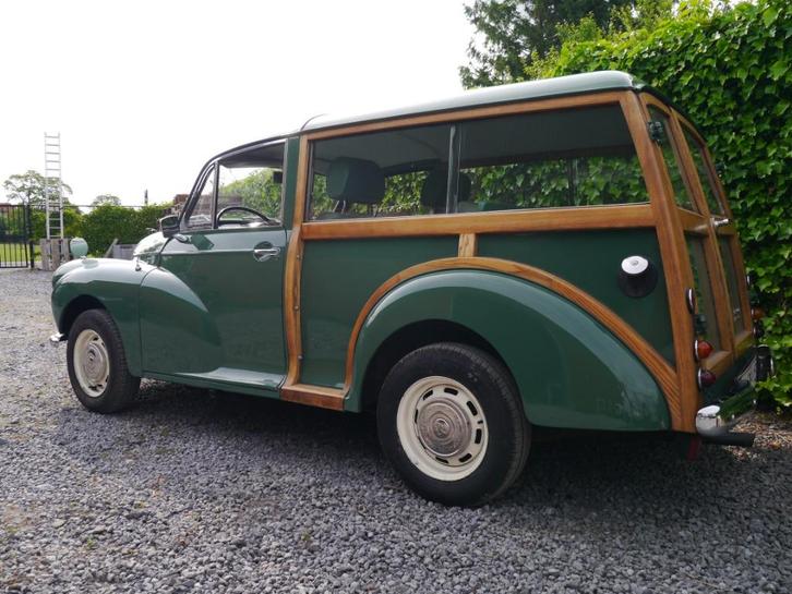 Morris Minor  Traveller bj 1970, Auto's, Oldtimers, Particulier, Toyota, Benzine, Break, 3 deurs, Handgeschakeld, Groen, Overige kleuren
