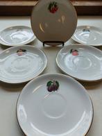 Six sous-tasses vintage" Moulin des Loups", Ophalen of Verzenden