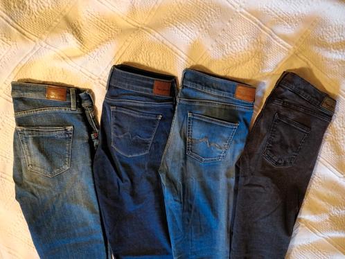 4 broeken Pepe Jeans, 5,- per stuk, maten 29, 30, 31, Kleding | Dames, Spijkerbroeken en Jeans, Gedragen, Ophalen of Verzenden