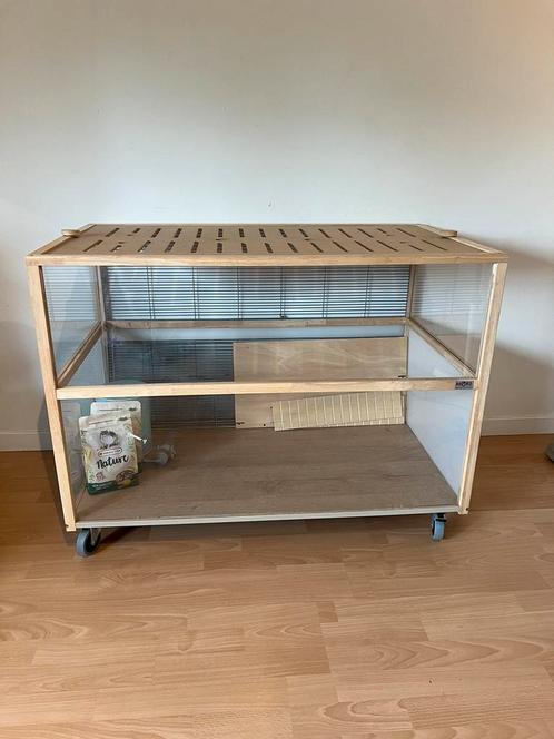 Hamsterkooi, Dieren en Toebehoren, Knaagdieren en Konijnen | Hokken en Kooien, Gebruikt, Kooi, 60 tot 90 cm, 75 tot 110 cm, Hamster