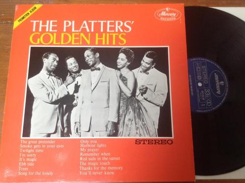 LP The Platters “Golden Hits”, Cd's en Dvd's, Vinyl | R&B en Soul, Gebruikt, Soul of Nu Soul, 1960 tot 1980, 12 inch, Ophalen of Verzenden