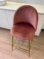 Barkruk roze goud, Huis en Inrichting, Barkrukken, Ophalen, Zo goed als nieuw