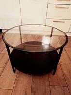 Salontafel IKEA VITTSJÖ, Huis en Inrichting, Tafels | Salontafels, Ophalen, Gebruikt, 50 tot 100 cm, Rond