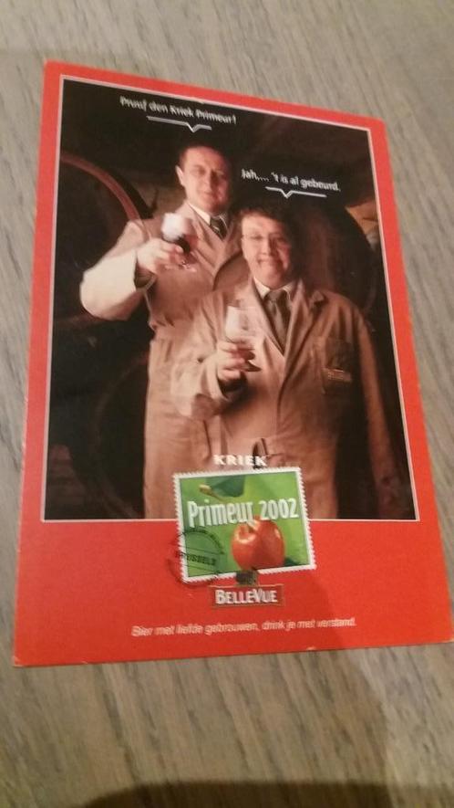 BELLE-VUE postkaart uit 2002, Verzamelen, Postkaarten | België, Ongelopen, Brussel (Gewest), 1980 tot heden, Ophalen of Verzenden