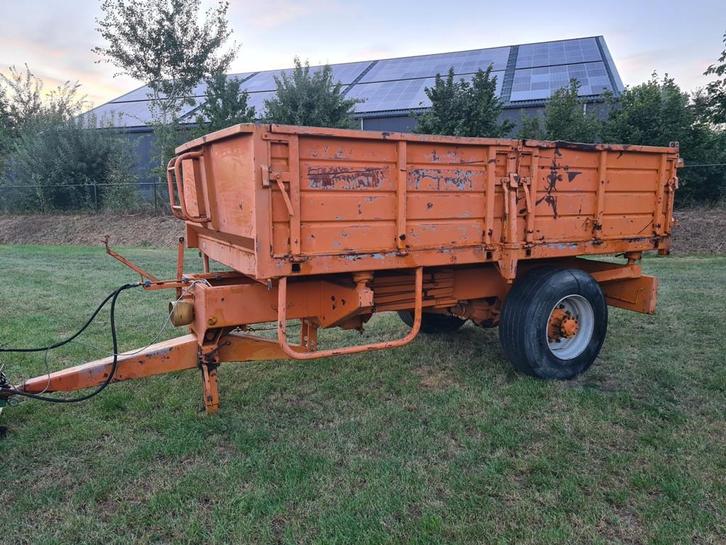 8t Record P800 3 kanten kipper PVG papieren geremd kipwagen, Articles professionnels, Agriculture | Tracteurs, Utilisé, Enlèvement