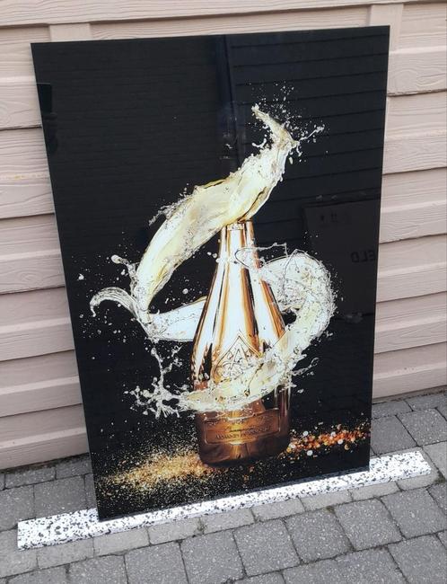 Wallfield  bottle of gold, glas, Huis en Inrichting, Woonaccessoires | Schilderijen, Tekeningen en Foto's, Nieuw, Ophalen
