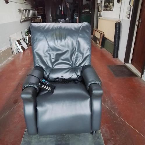 Relaxzetel revilax ,, Huis en Inrichting, Zetels | Zetels en Chaises Longues, Zo goed als nieuw, Leer, Ophalen