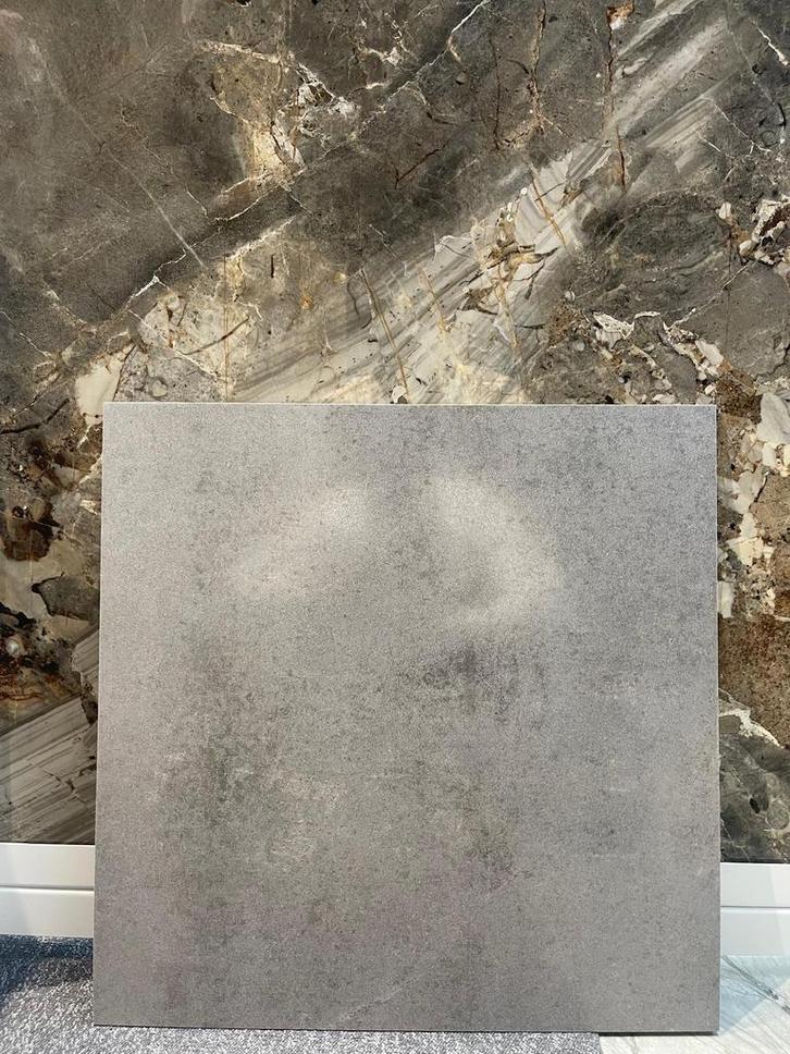 ✅Carrelage LAPPATO 60x60 gris béton HAUTE QUALITÉ 1er choix️, Doe-het-zelf en Bouw, Tegels, Nieuw