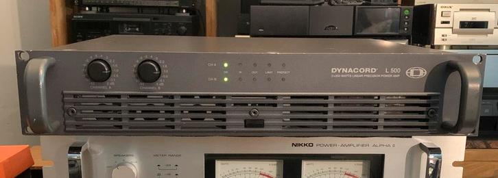 Dynacord L500 P550 L1000 top condition, Audio, Tv en Foto, Versterkers en Ontvangers, Zo goed als nieuw, Stereo, 120 watt of meer