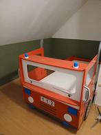 Brandweerbed. Eenpersoons, Ophalen, Gebruikt, Matras