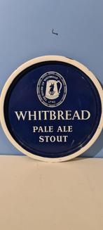 Whitbread pale ale stout Emaille bierplateau, Ophalen of Verzenden