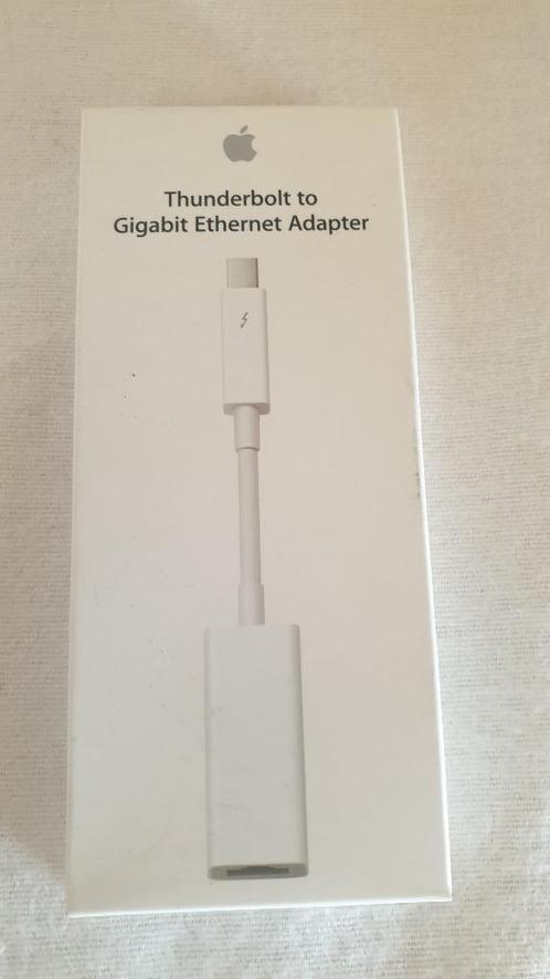 Apple Thunderbolt to Gigabit Ethernet adapter, Computers en Software, Pc- en Netwerkkabels, Nieuw, Ophalen of Verzenden