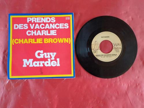 Guy Mardel ‎– Prends Des Vacances Charlie (Charlie Brown), Cd's en Dvd's, Vinyl Singles, Zo goed als nieuw, Single, Ophalen of Verzenden