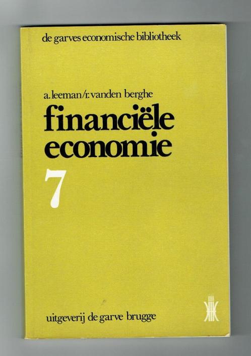 Boek-Financiële economie, Livres, Livres d'étude & Cours, Utilisé, Enseignement supérieur, Enlèvement ou Envoi