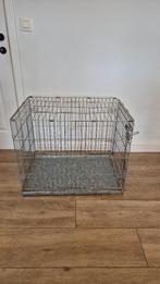 Metalen hondenbench middelgroot, Ophalen, Gebruikt