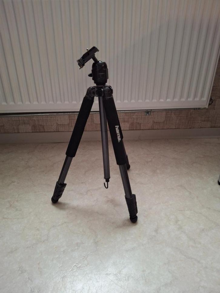 Statief voor fotografie en video, Audio, Tv en Foto, Fotografie | Statieven en Balhoofden, Zo goed als nieuw, Driepoot, 150 tot 175 cm