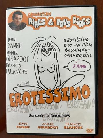 DVD Erotissimo - Jean Yanne, Annie Girardot, Francis Blanche beschikbaar voor biedingen