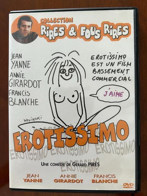 DVD Erotissimo - Jean Yanne, Annie Girardot, Francis Blanche, Cd's en Dvd's, Dvd's | Komedie, Zo goed als nieuw, Ophalen