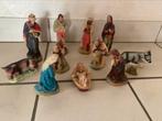 Oude Kerst beelden 12- delig, Diversen, Kerst, Ophalen of Verzenden