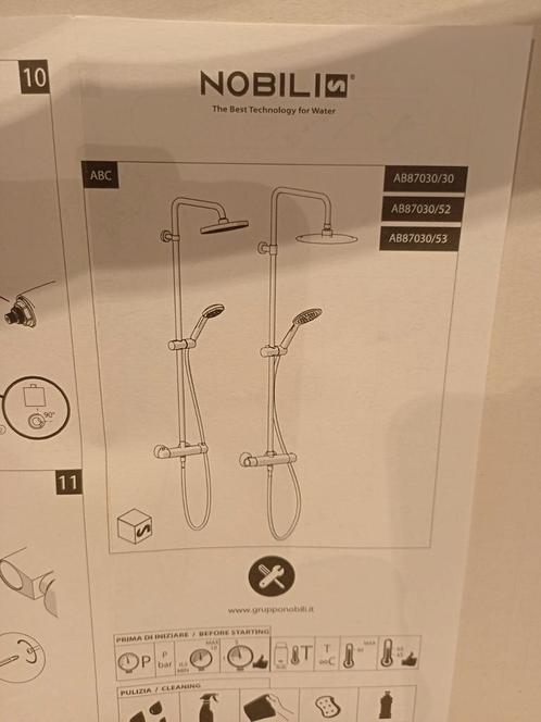2  Opbouw regendouche sets 150€ / set  [ 250€ voor de 2], Huis en Inrichting, Badkamer | Badkamermeubels, Zo goed als nieuw, Ophalen