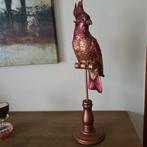 Papegaai op standaard 52cm hoog, Ophalen