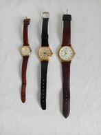 Set van 3 horloges, Handtassen en Accessoires, Overige merken, Staal, Polshorloge, Ophalen of Verzenden