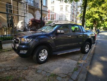 Ford Ranger 3.2 limited, Autos, Argent ou Gris, Achat, Carnet d'entretien, Noir