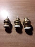 lampenfittingen E14 messing en porselein, Huis en Inrichting, Lampen | Wandlampen, Ophalen of Verzenden, Zo goed als nieuw, Metaal