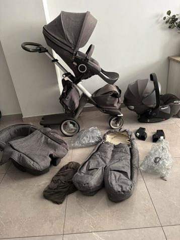 STOKKE XPLORY kinderwagen met kinderwagen en maxi-cosi beschikbaar voor biedingen