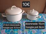 kookpotten 2stuks, Antiek en Kunst, Ophalen of Verzenden