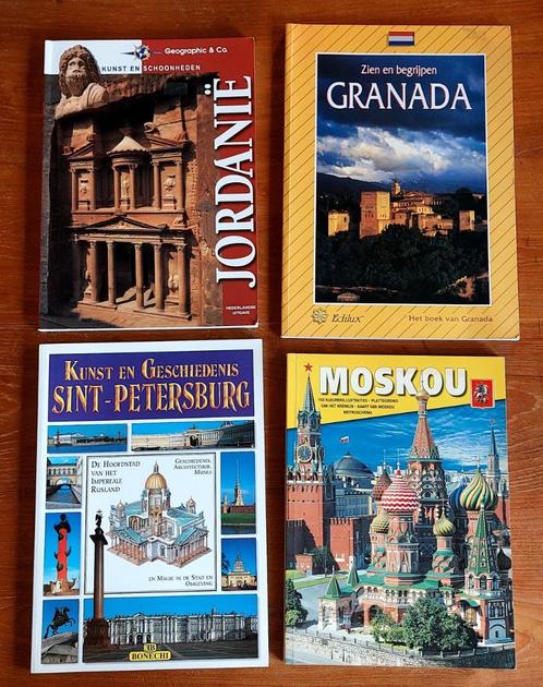 Boek - Toerisme - Rusland, Jordanie, Granada, Livres, Guides touristiques, Comme neuf, Enlèvement ou Envoi