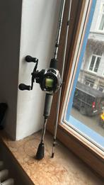 Abu garcia baitcaster, Watersport en Boten, Ophalen of Verzenden, Zo goed als nieuw, Complete set