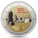 2 euro Malta 2020 Skorba gekleurd, 2 euro, Malta, Ophalen of Verzenden