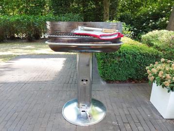 Barbecue/BBQ inox + gratis nieuwe hittehandschoen + knijper beschikbaar voor biedingen