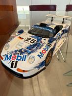 2e 24 uur LE MANS 1996  BOUTSEN Porsche GT1 1:18 nikkel, Ophalen of Verzenden, Zo goed als nieuw, Auto, Anson