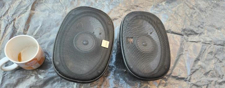2 Auto luidsprekers Kenwood KFC-6964, 4 Ohm, 100 W piek, Auto diversen, Autospeakers, Zo goed als nieuw, Ophalen