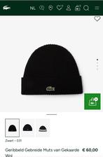 Lacoste muts, Vêtements | Hommes, Bonnets, Écharpes & Gants, Enlèvement, Neuf, Bonnet