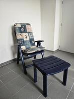 Chaise de patio/jardin Aquarius avec table et oreiller, Jardin & Terrasse, Chaises de jardin, Enlèvement, Utilisé, Synthétique