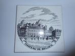 Vintage muurtegel van Chateau De Beloeil, Ophalen, Luxemburg