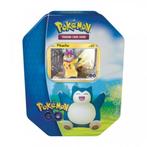 Pokemon go tin Snorlax, Ophalen of Verzenden, Nieuw, Booster, Foil